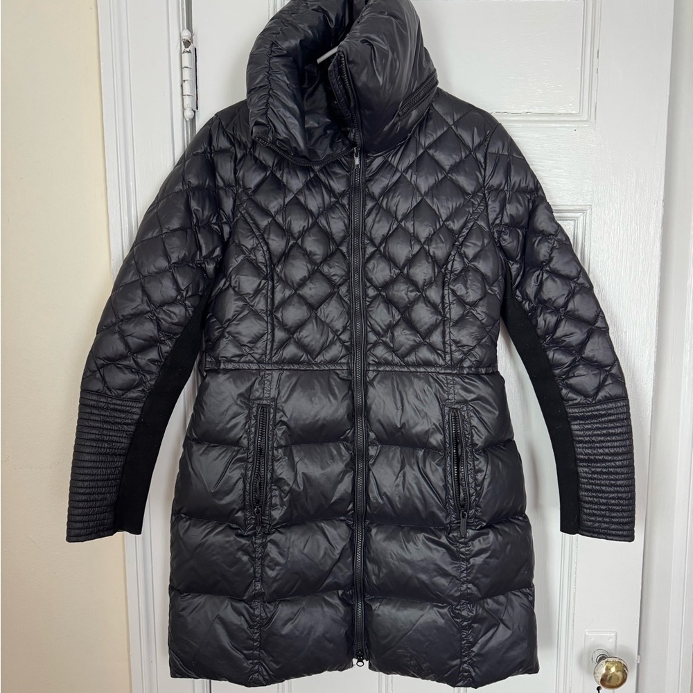 Women's Black Quilted Jacket